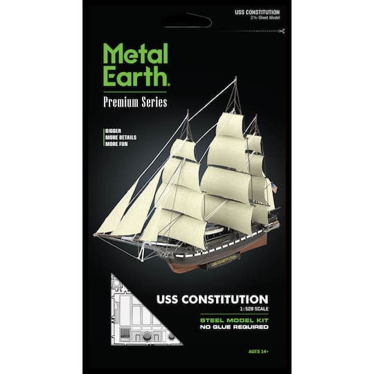 Metal Earth® Premium Series USS Constitution Steel Model Kit
